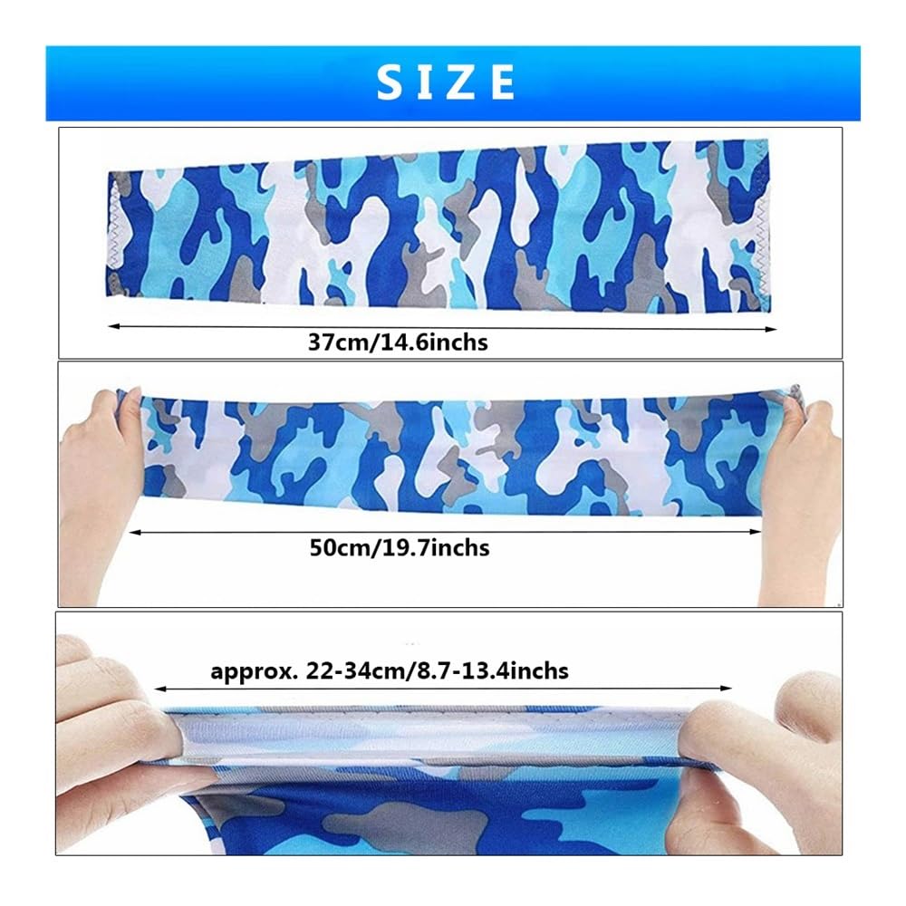 Unisex Fresco Braccio Maniche Uomo Sport Corsa Anti-UV Outdoor Pesca Ciclismo Maniche Braccio Nascondere Tatuaggi