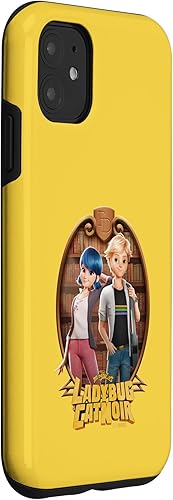 Miniatura 3 de Funda para iPhone 11 Miraculous Ladybug and Cat Noir The Movie Marinette Adrien