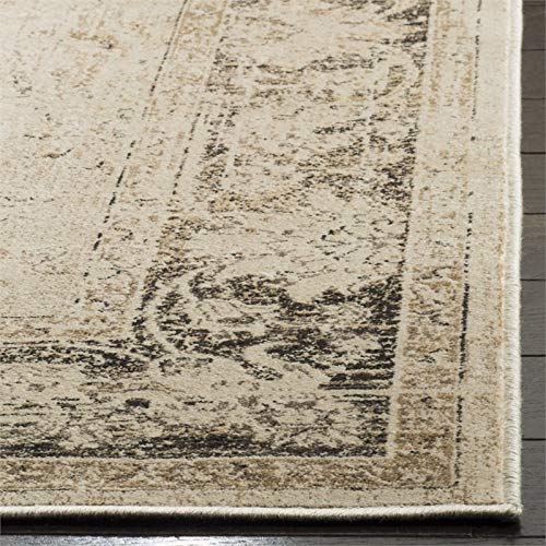Safavieh Vintage Collection 2'2" X 8' Stone Vtg117 Oriental Distressed Premium Viscose Runner Rug #TOP2