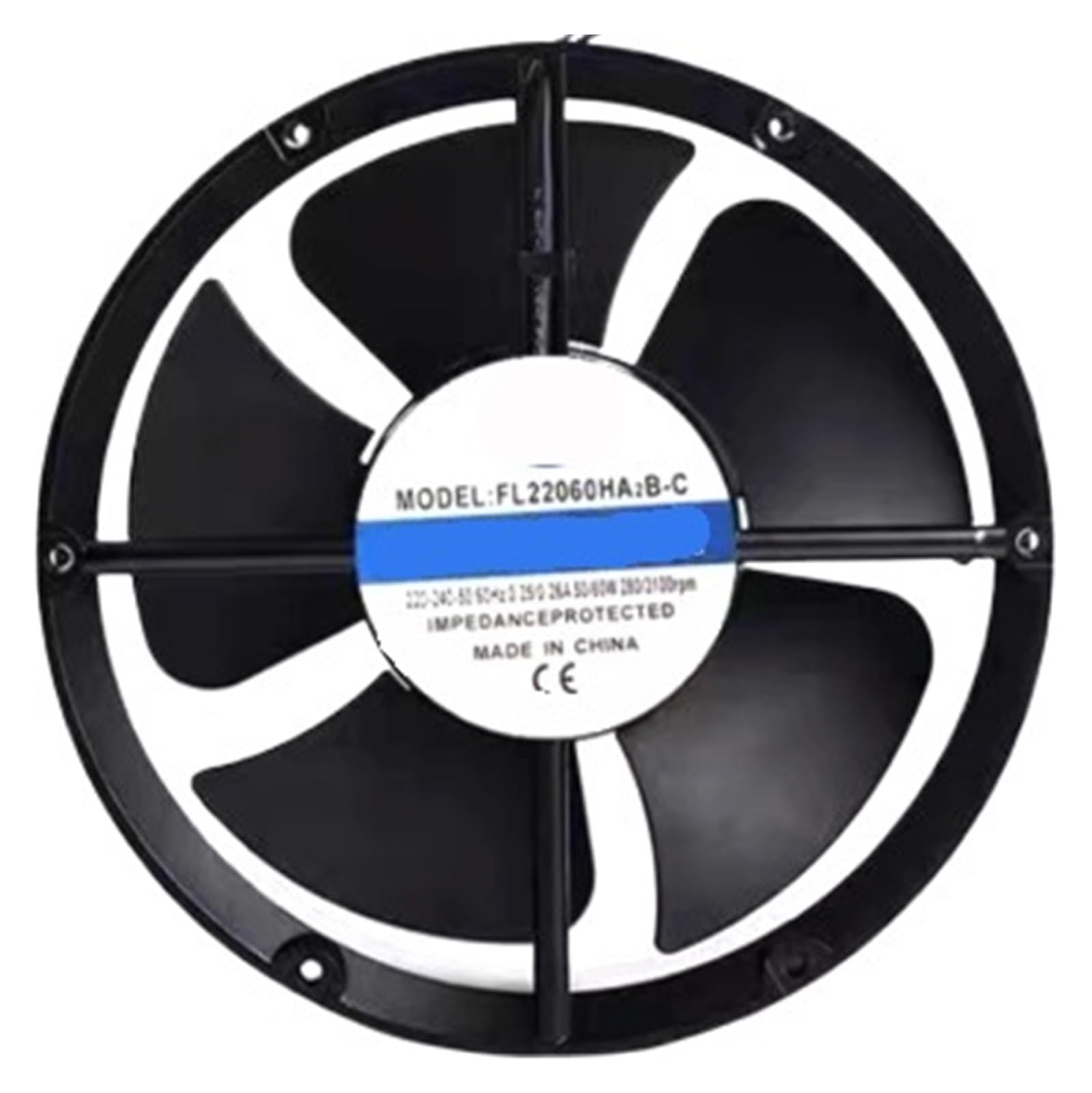 CXDFRSER Fan FL22060HA2B-C AC220-240V 22060 22cm 2 wire cooling fan