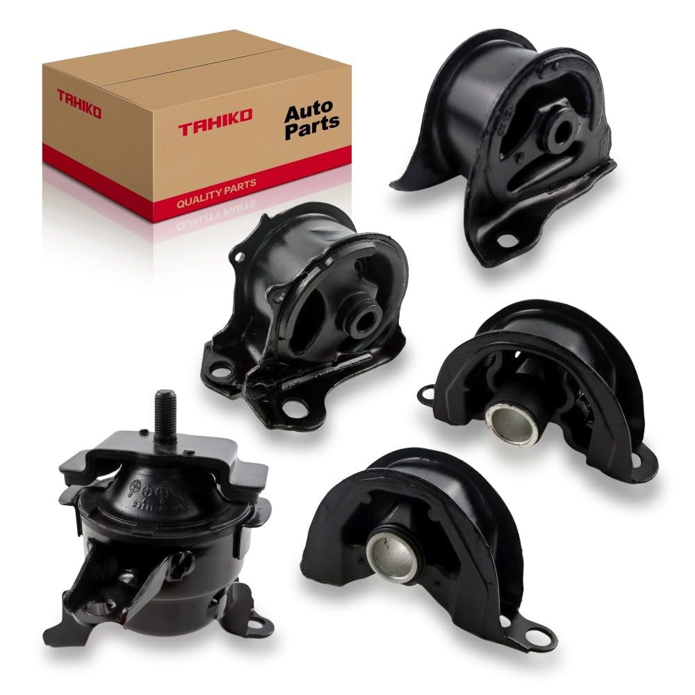 Engine Mounting Motor Mounts Set 5pcs Compatible with Honda Civic 1.6L L4 1996 1997 1998 1999 2000 Replace A6520 A6502 A6556 A6506 A6526