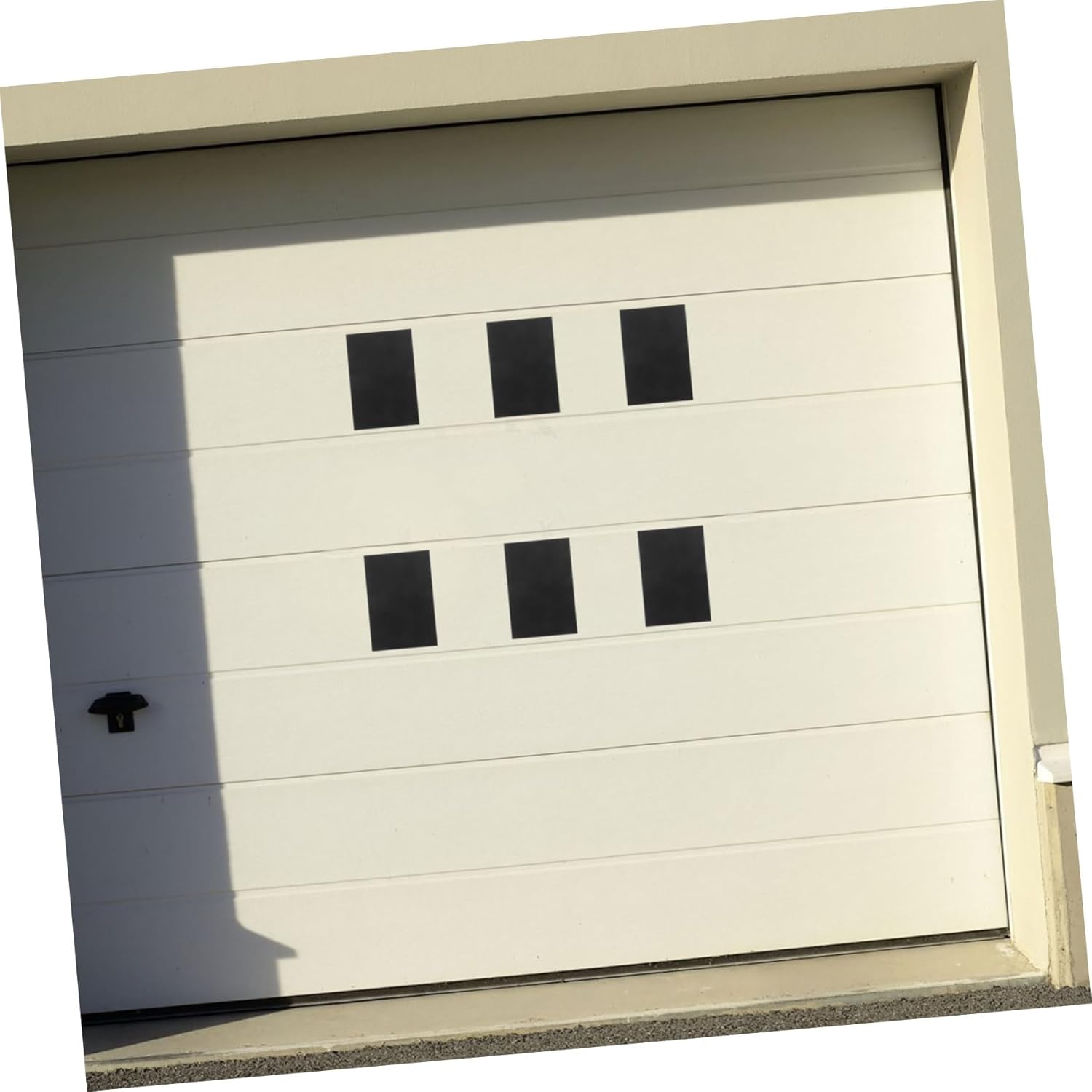 16pcs Garage Door Decoration Magnets Realistic Window Look Magnetic Decorative Hardware for Car Garage