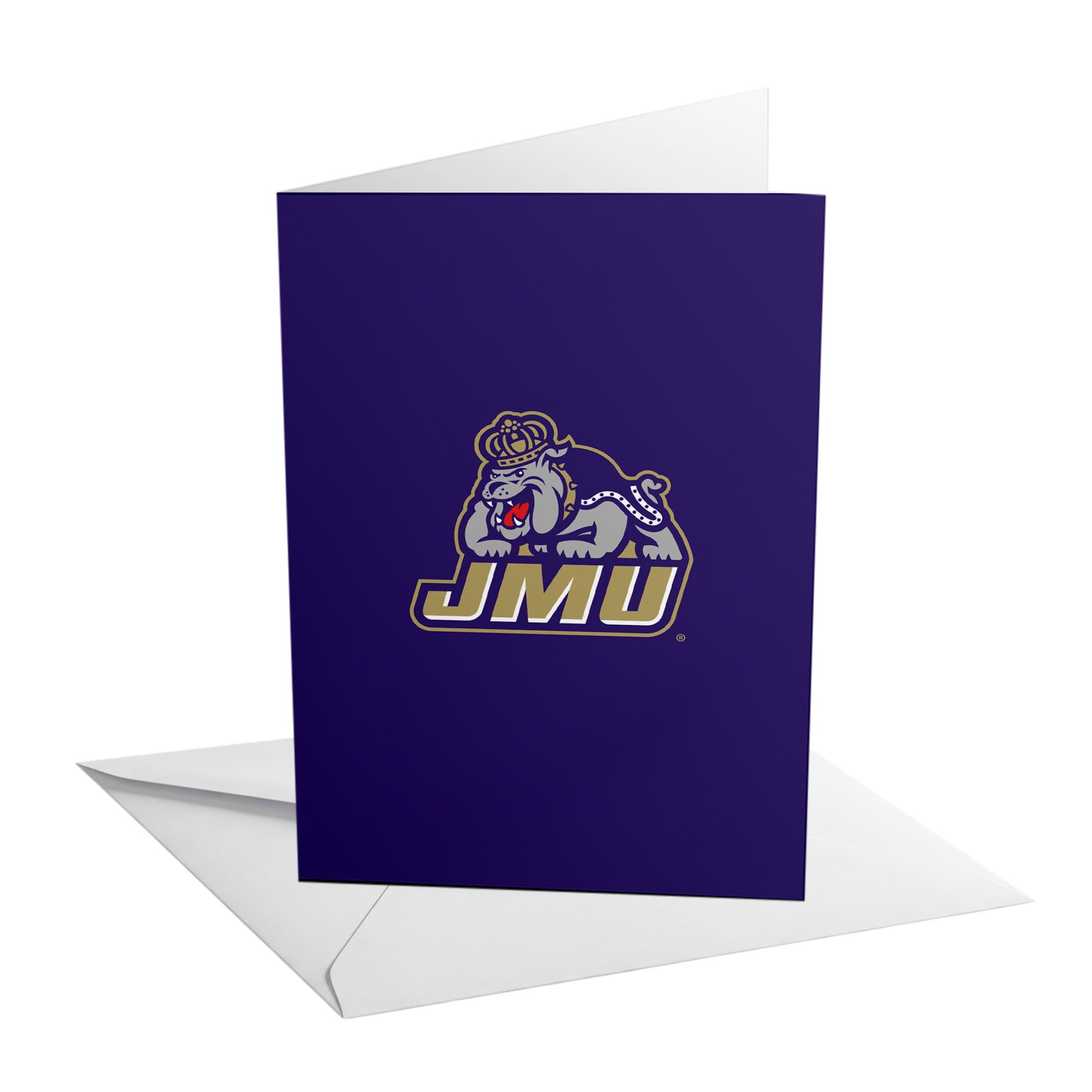 Desert Cactus James Madison University 5x7 Inch Greeting Card Dukes JMU Single Folded Cardstock with Envelope Party Celebration Officially Licensed (