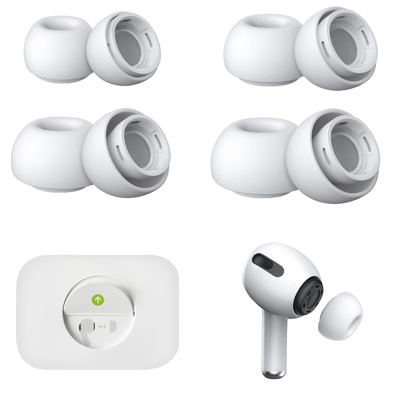 Amazon | AirPods Pro用 イヤーピースカバー（4ペアセット）第1