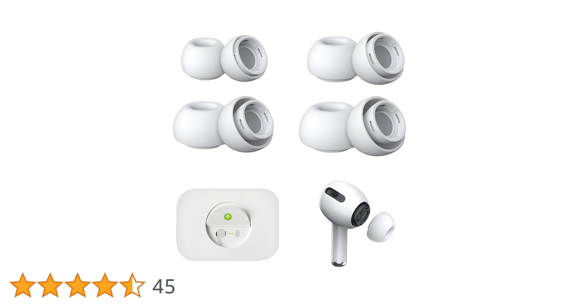 AirPods Pro 本体 第一世代 箱ケーブルイヤーピース付き　カバーケース AirPods Pro第一世代本体.充電ケース.箱.充電ケーブル