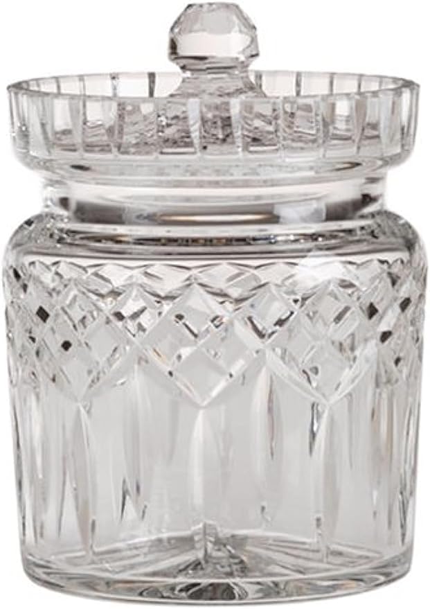 Waterford Crystal Lismore Biscuit Barrel Home & Kitchen