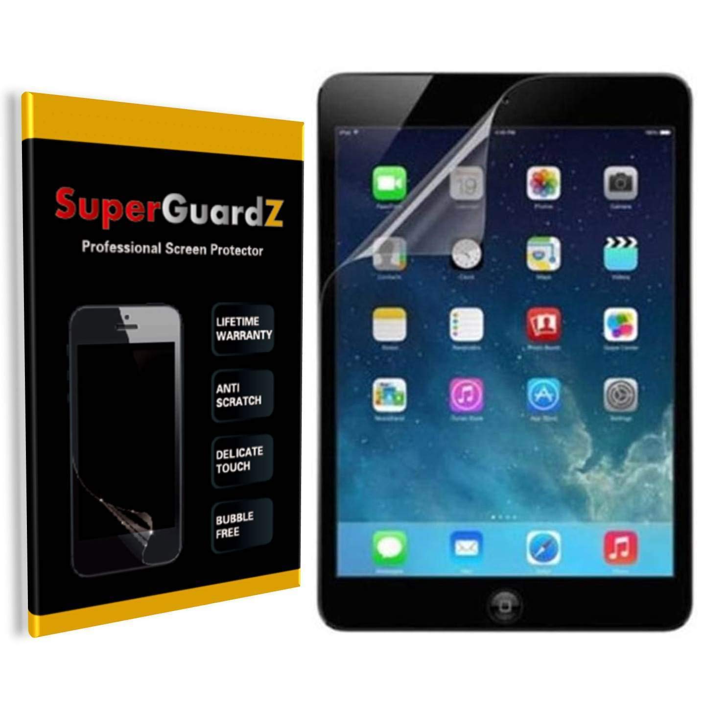 [3 Unidades] para Apple iPad 9.7 (2017 liberación) – superguardz Protector de Pantalla [Reemplazo de por Vida], antirreflectante, Mate, antihuellas, Anti-arañazos, Anti-Bubble