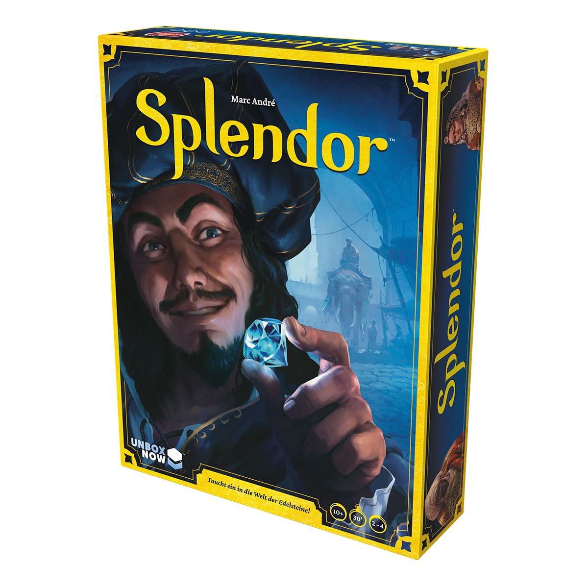 Asmodee, UNbox Now, Splendor, Grundspiel, Familienspiel, Nominiert zum Spiel des Jahres 2014, 2-4 Spieler, Ab 10+ Jahren, 30 Minuten, Deutsch