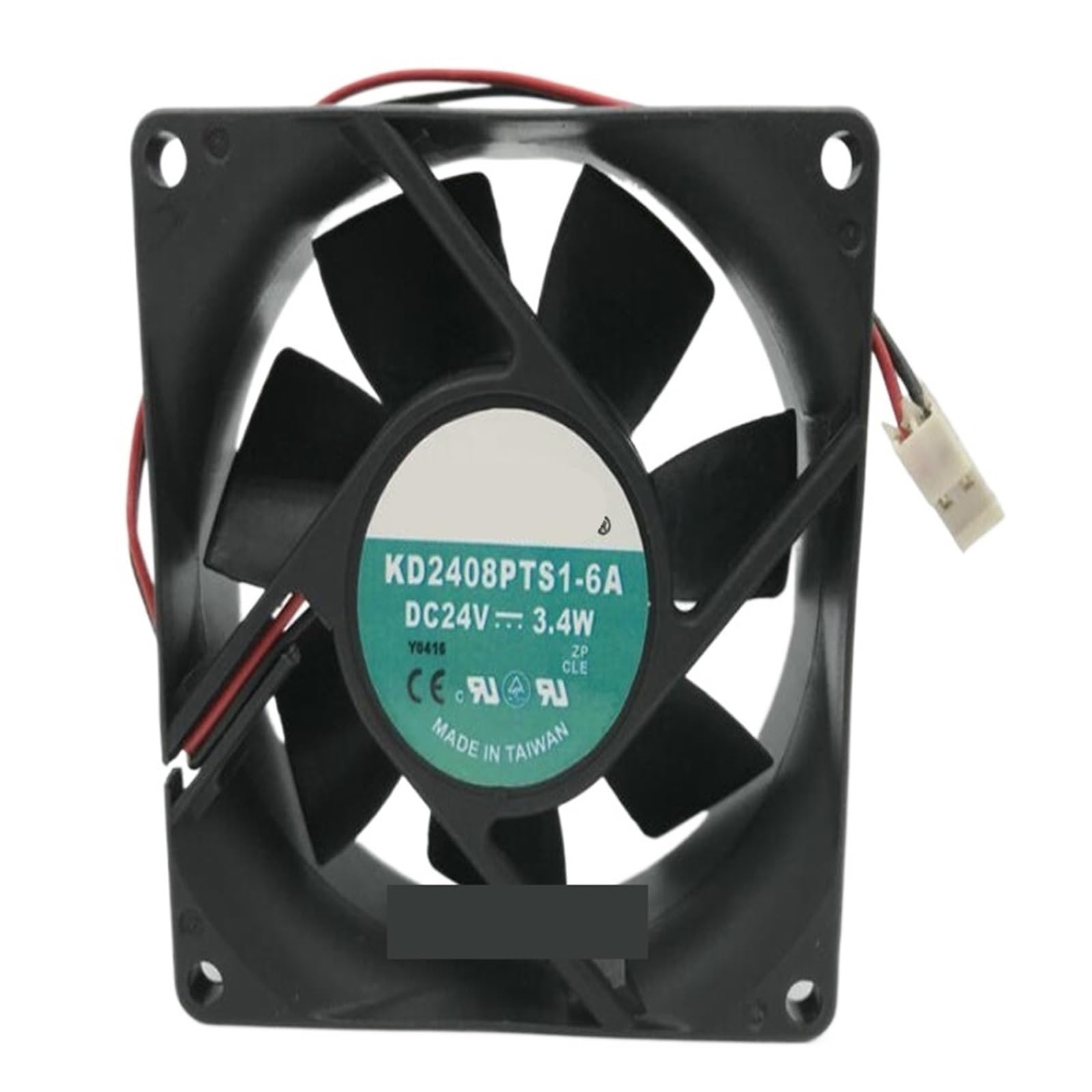 UITGVDQAT KD2408PTS1-6A 8025 24V 3.4W 2 wire inverter fan