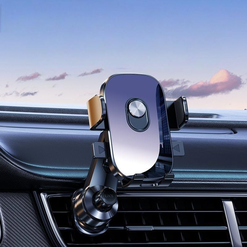 Soporte Movil Coche, para Abarth Punto EVO (199) 2010-2013 Doble Soporte Metálico para Parabrisas/Salpicadero/Ventilación Aire