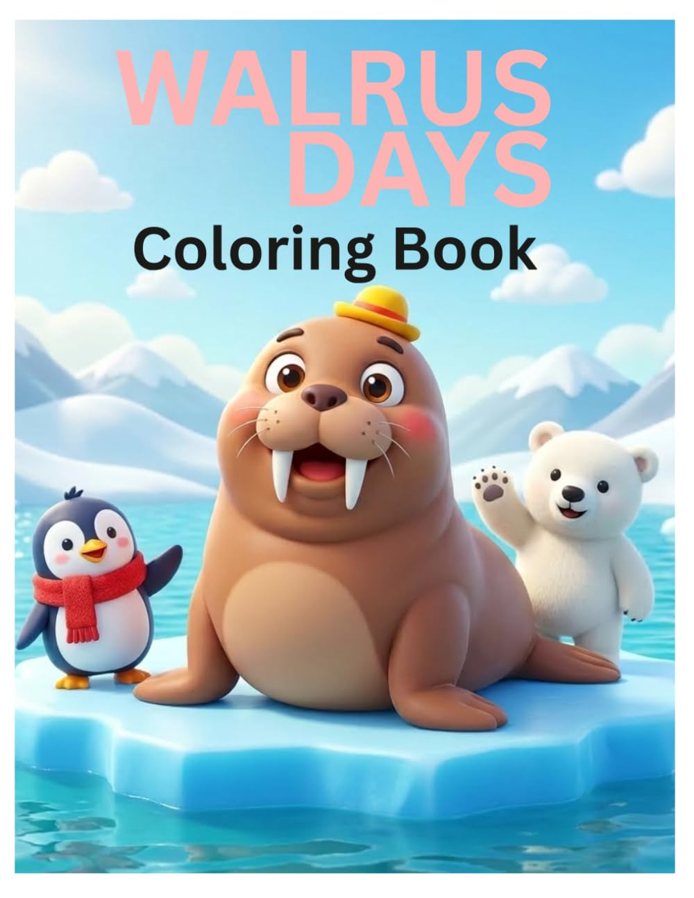 walrus days coloring book