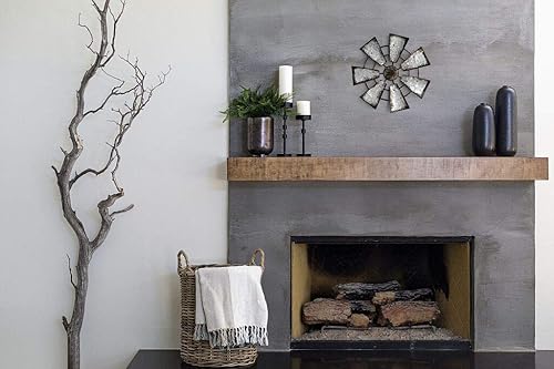 Miniatura 4 de Mkono 11.5" Small Farmhouse Windmill Wall Decor Rustic Iron Wall Hanging Decoration Metal Wall Art Ornament for Bedroom Nursery Living Room Dorm Home