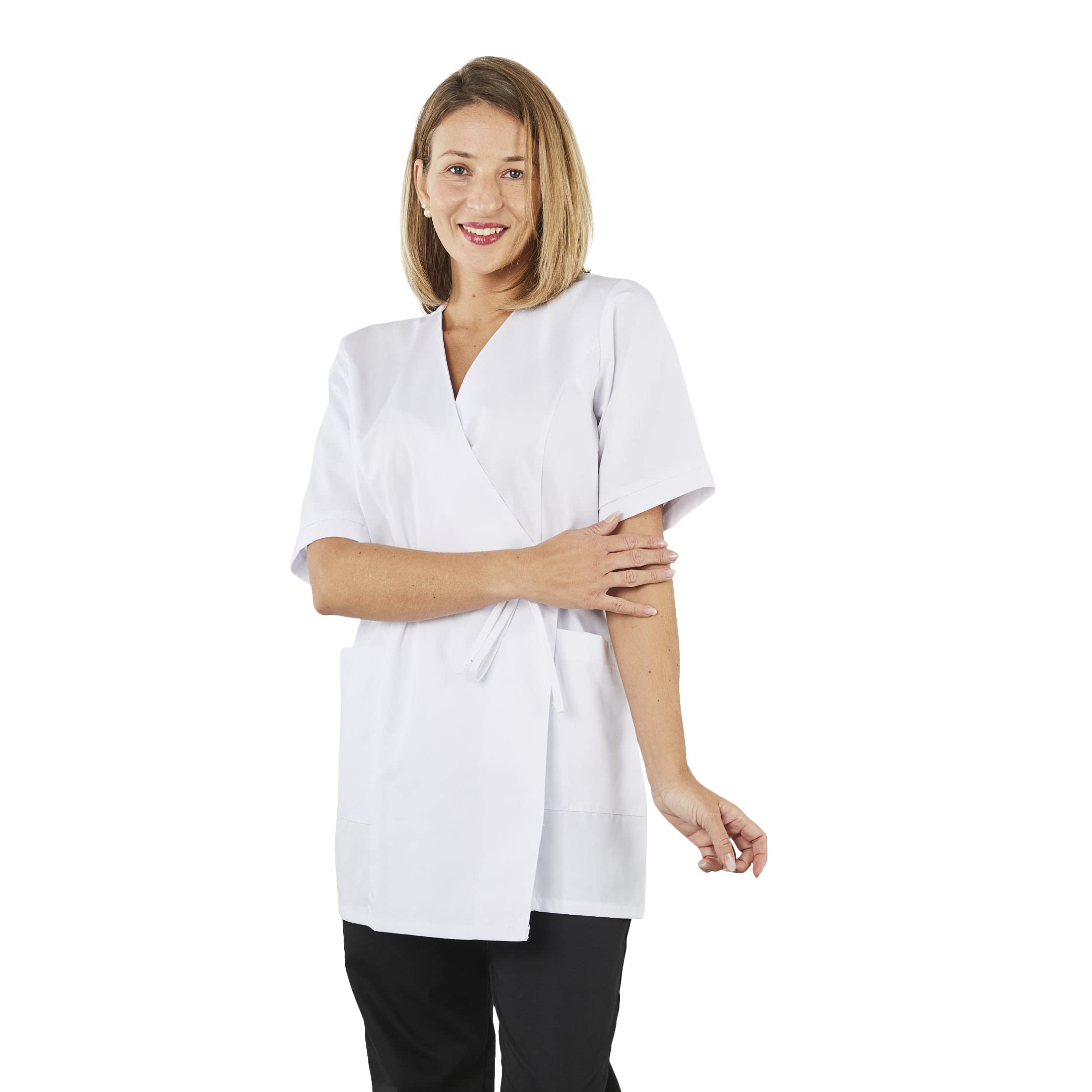 Hurry Jump Tunique Femme Medical Santé Eshtétique Coiffure Style Kimono