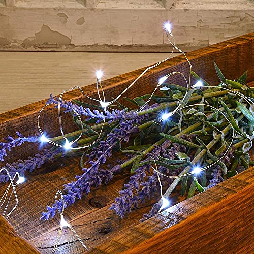 JosMega 2-Pack Solar String Lights 33–80ft, 100–240 Warm-White LEDs, 8 Modes — view 6