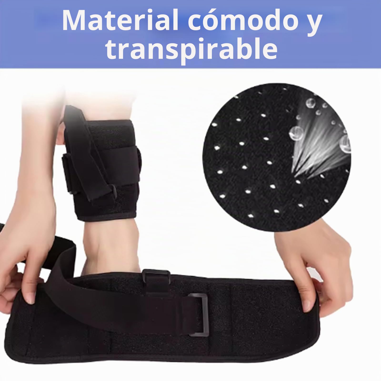 Soporte para pie caído,Soporte ortopédico para caída de pie Férula Nocturna Para Fascitis Plantar para Tendinitis De Aquiles, Caída Del Pie, Problemas En El Talón Del Tobillo