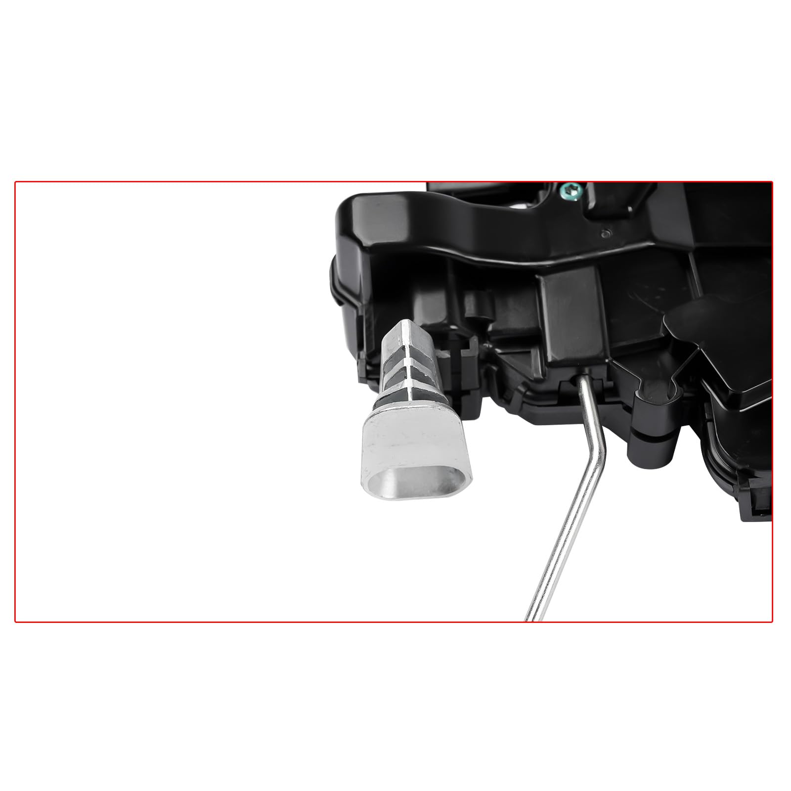 Serrure de porte droite coulissante compatible avec Trans-p0rter T5 2003-2008 7H0843654BR