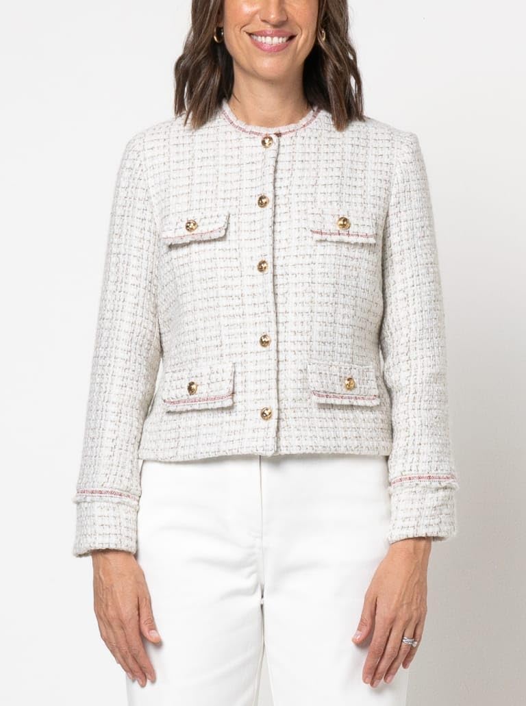 Style Arc Sewing Pattern - Delphine Woven Jacket (Sizes 10-22)