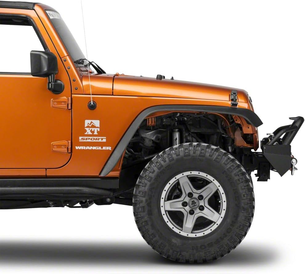 Barricade Off-Road Adventure HD Front Bumper with 4x4 Styling Fits Jeep Wrangler JK 2007-2018