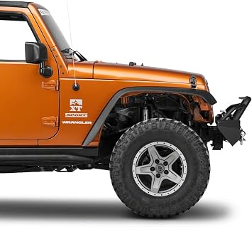 Barricade Off-Road Adventure HD Front Bumper with 4x4 Styling Fits Jeep Wrangler JK 2007-2018