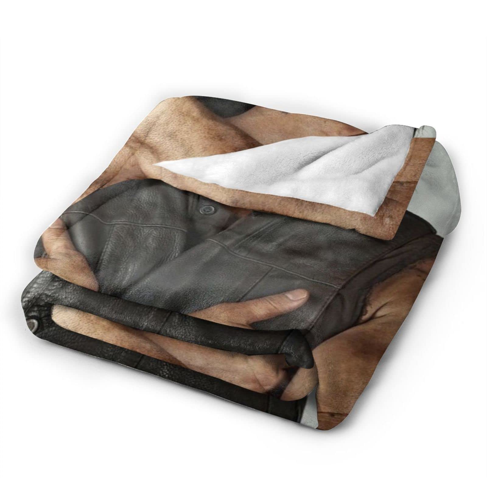 Coperta In Pile Morbida NORMAN REEDUS - Per Divano, Auto, Campeggio, Viaggi, Diverse Misure