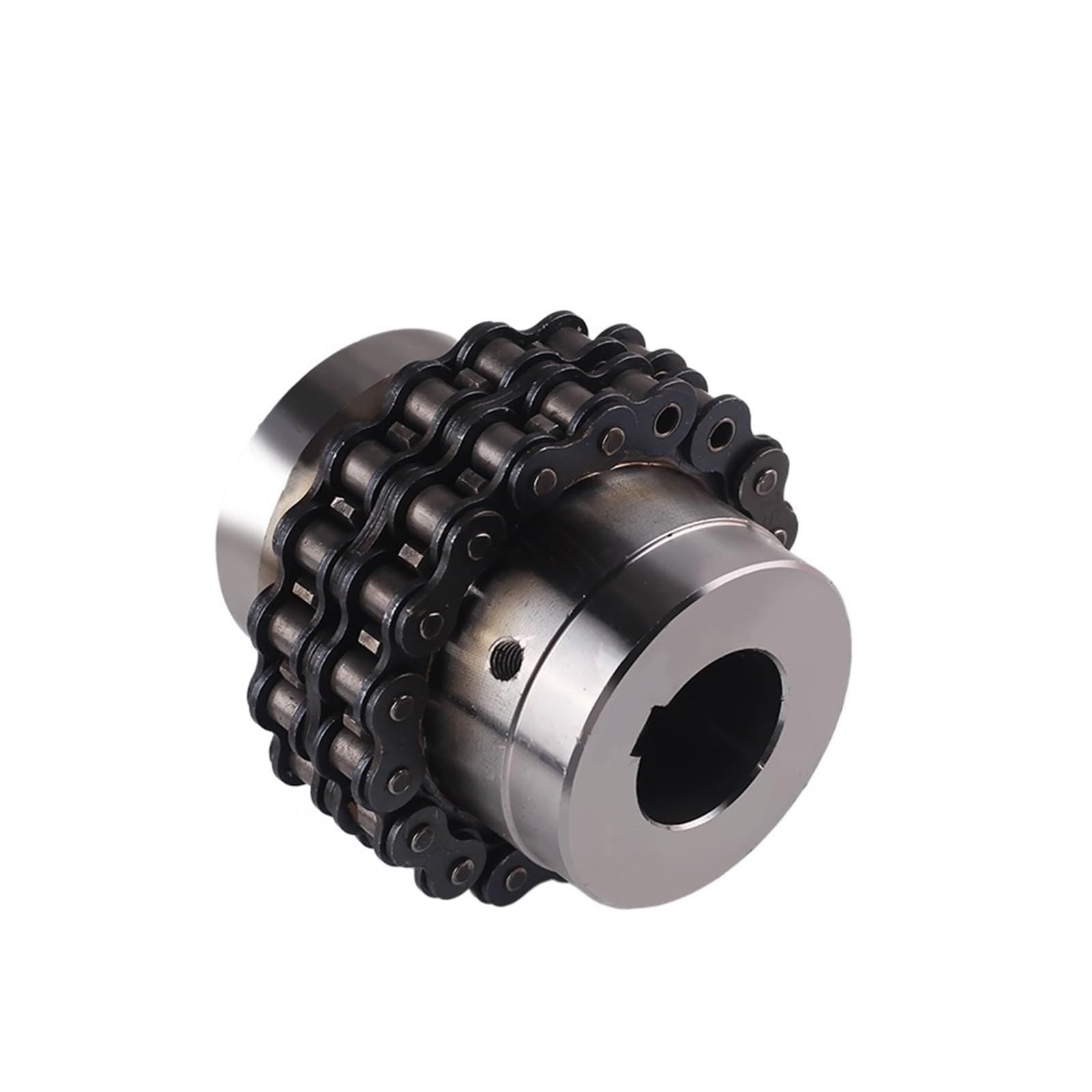 Acoplador de cadena engranaje piñón Acoplamiento de cadena rodillos KC5018 con carcasa Tipo piñón engranaje GL alto torque chavetero(19)