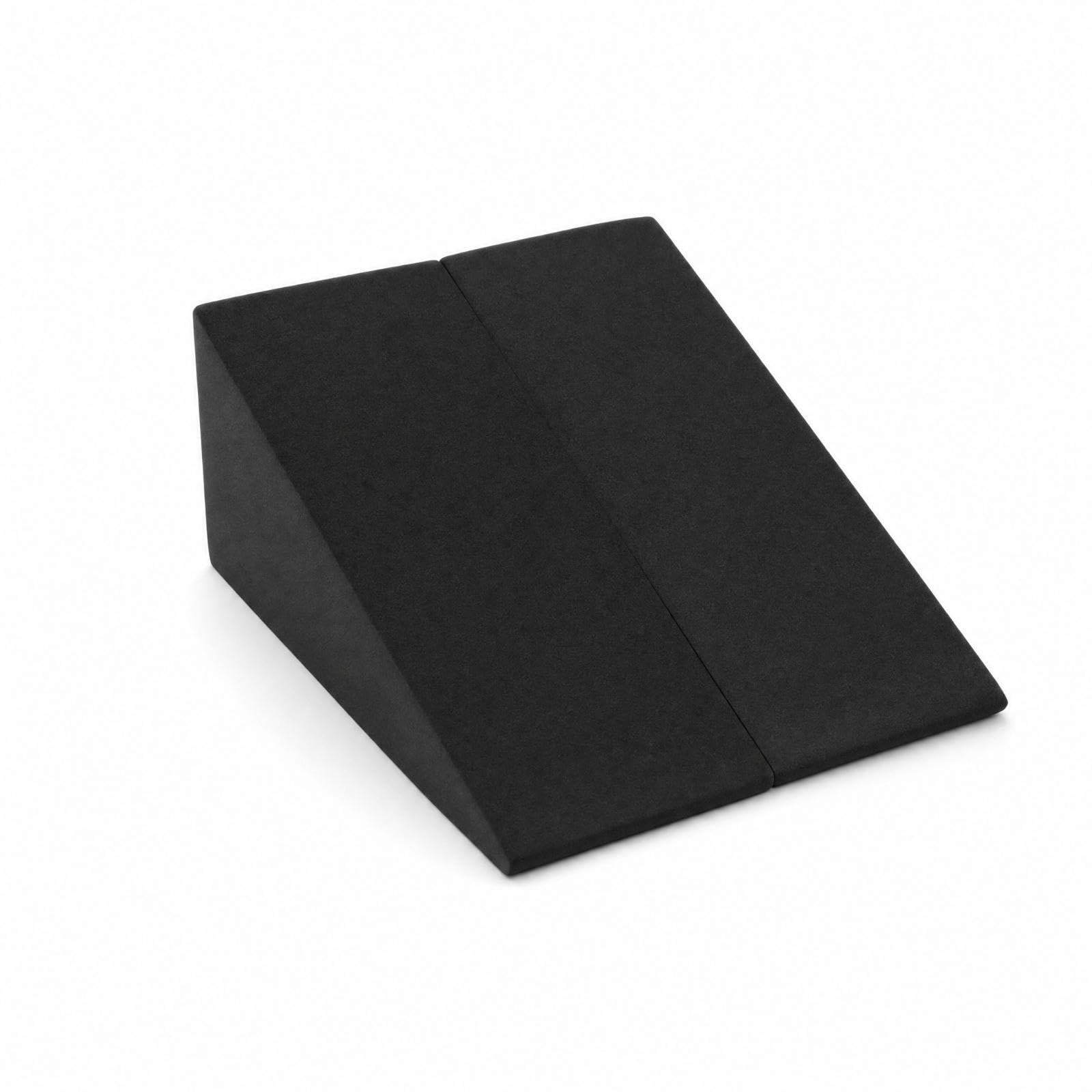 Flexibility Exercise Incline Wedge Squat Wedge Block Supportive Foam Slant Board for Yogis, Athletes, Home Gym Mini Blk 15x6x5cm-image-28