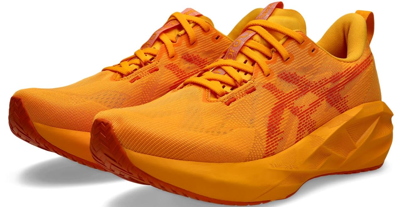 ASICS Mens Novablast 5 Sneaker, Yamabuki Anzu, 7.5 UK