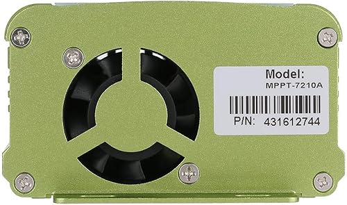 Miniatura 6 de MPPT Controlador Solar MPT-7210A Pantalla LCD Controlador de Energía Solar Aleación de Aluminio Panel Solar Regulador Regulador