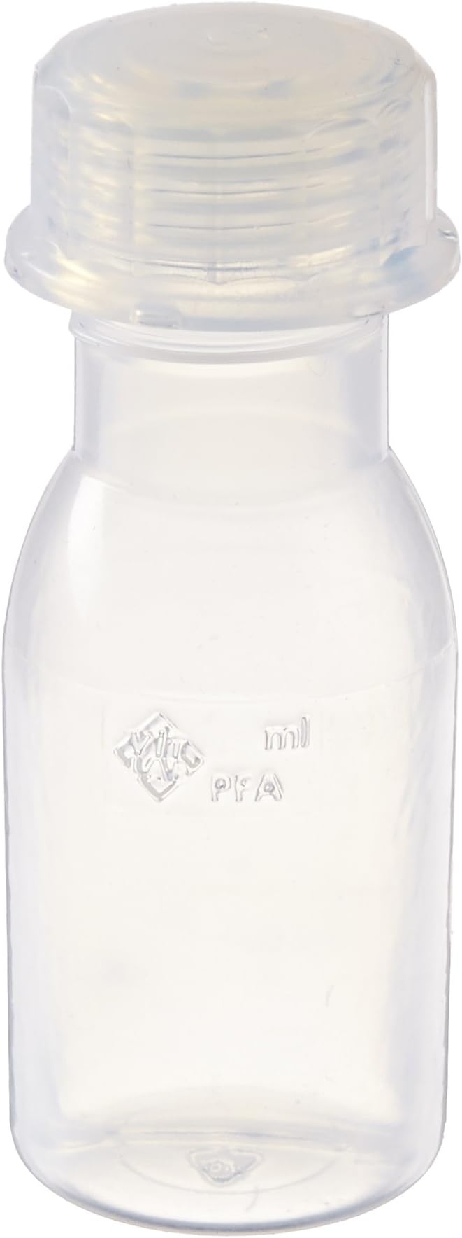 Vitlab PFA Narrow Mouth Reagent Bottles with PFA Screw Caps, 50ml Capacity