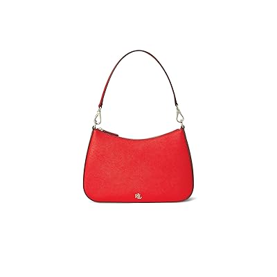 Lauren Ralph Lauren Crosshatch Leather Medium Danni Bag Shoulder Women