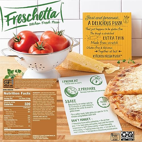 Freschetta 4 Cheese Pizza, 17.5 Oz #TOP3