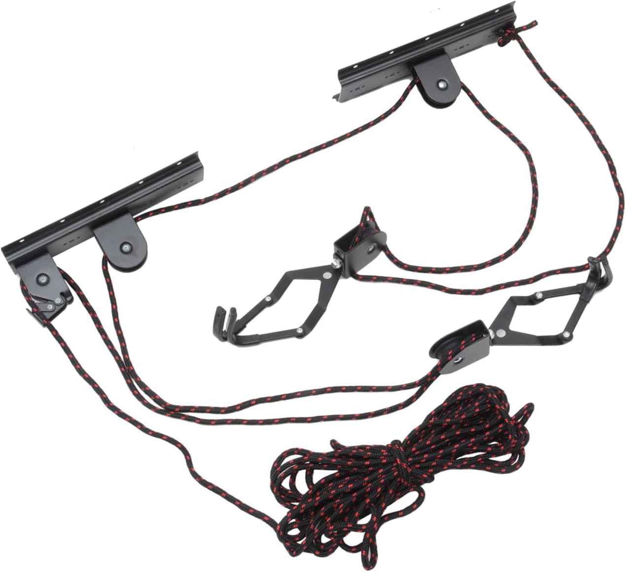 Bike Ceiling Mount Rack with Heavy Duty Bike Hanging Hook Garage Hoist Suitable for Garage and Home Use Random Color