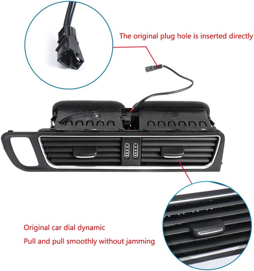 Dashboards Air Vent For A-udi Q5 2009-2018 Center Dash Dashboard Louver Air Vent Assembly Replacement