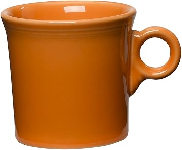Fiesta 10-1/4-Ounce Mug, Tangerine