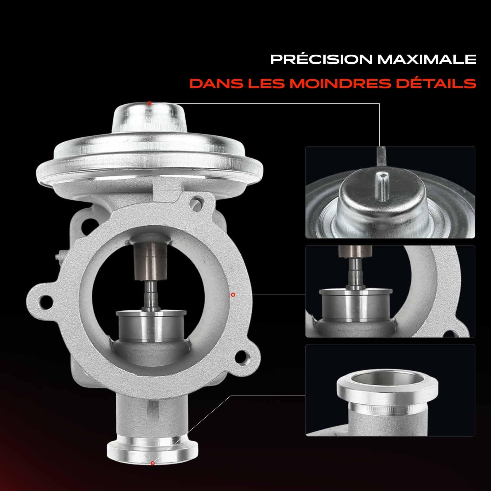 Frankberg Refroidisseur de vanne EGR pour recirculation des gaz