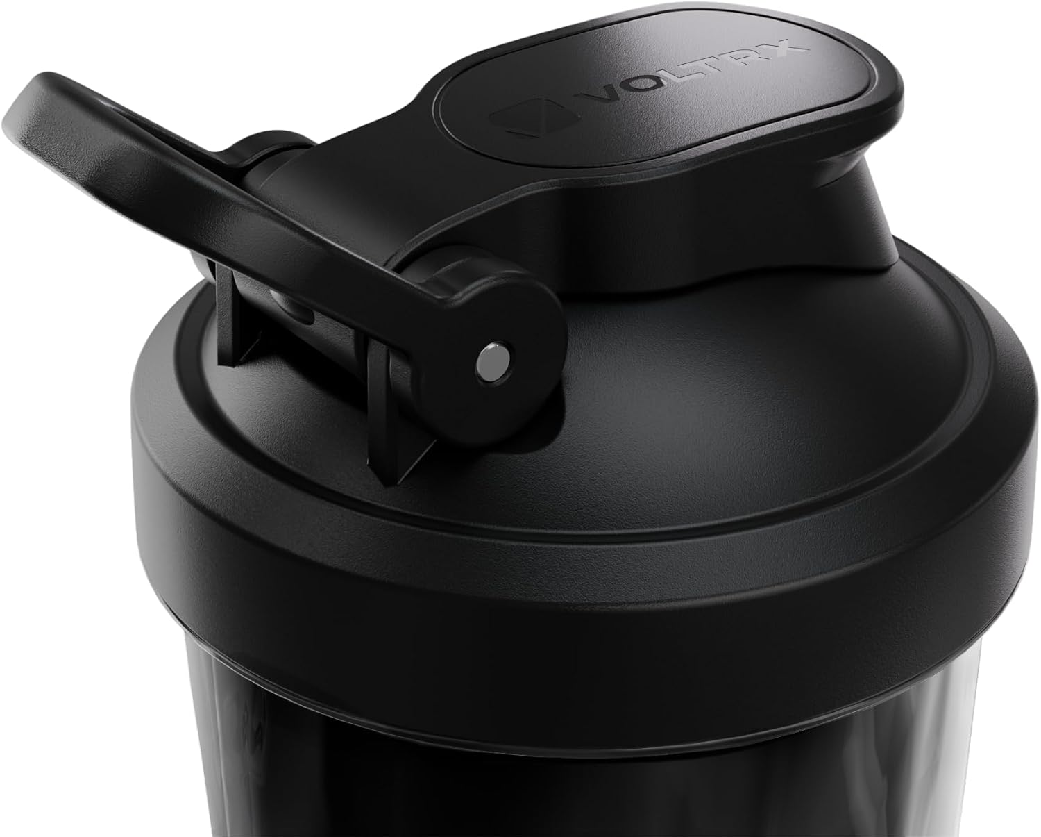 VOLTRX VortexBoost Electric Shaker Bottle, USB C Rechargeable Protein Shake Mixer, Shaker Cups for Protein Shakes and Meal Replacement Shakes, BPA-Free, Made with Tritan, Black - Image 2