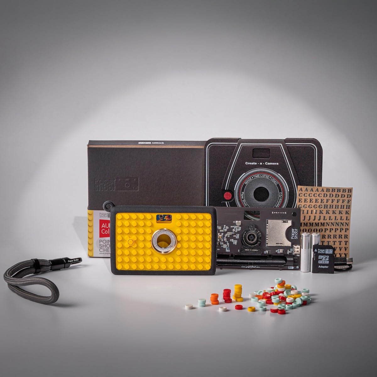 ど*と様 動作品‼️ Paper Shoot ペーパーシュート　Camera ブ Amazon | ペーパーシュート(papershoot) Aura Bricks Camera Set