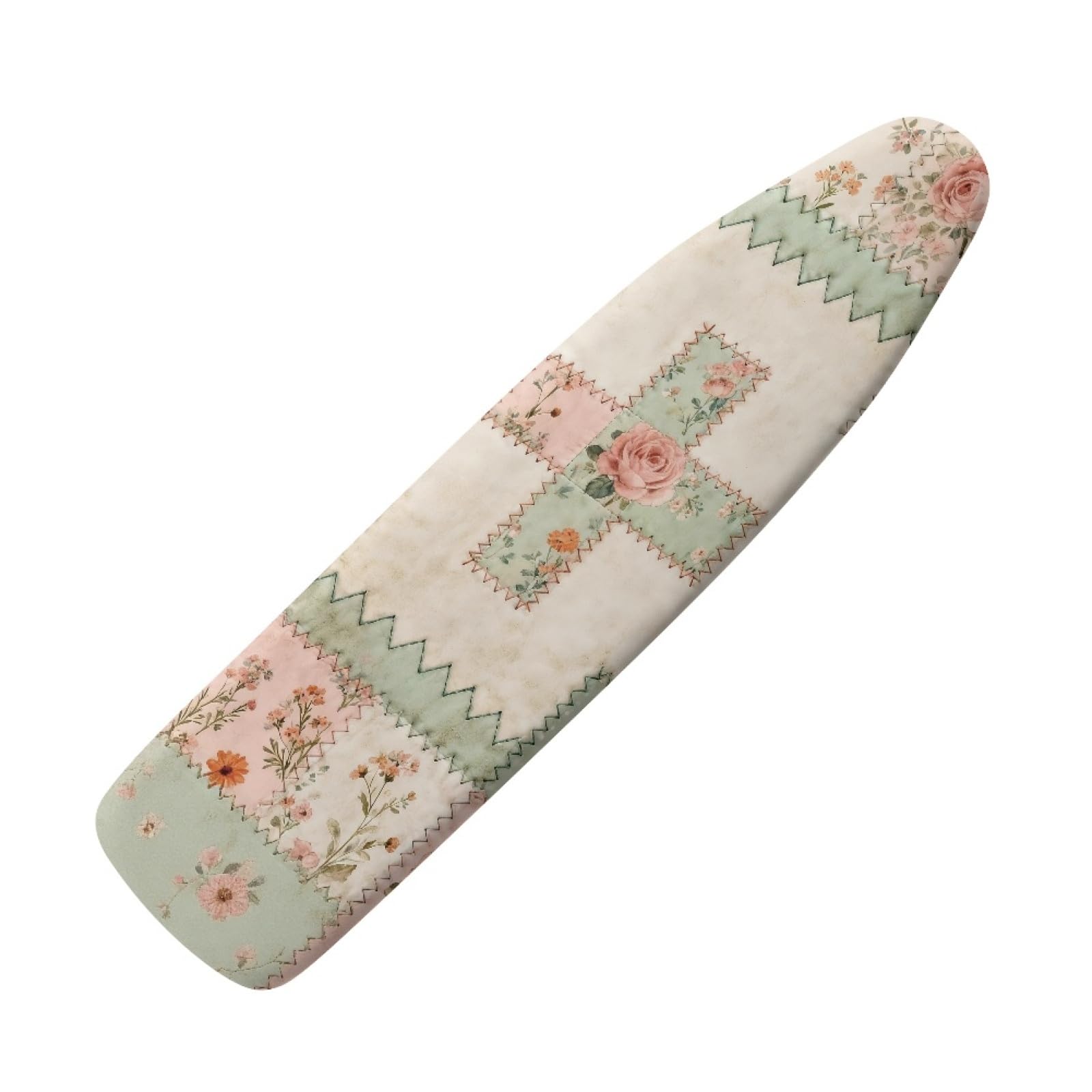 Large ironing board cover 130 x 45 Grayish Green Ironing Board Cover And Thick Padding Easy Fit in Multiple Sizes with Elastic Drawstring,durable,iron board covers fits all,Machine Washable