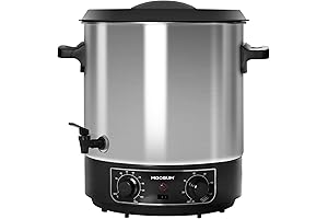 Electric Water Bath Canner with Temperature Control and Timer