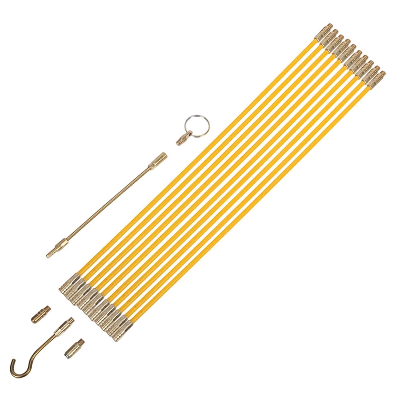 Kit de instalacion de alto rendimiento para pasar cables obstruidos y conductos