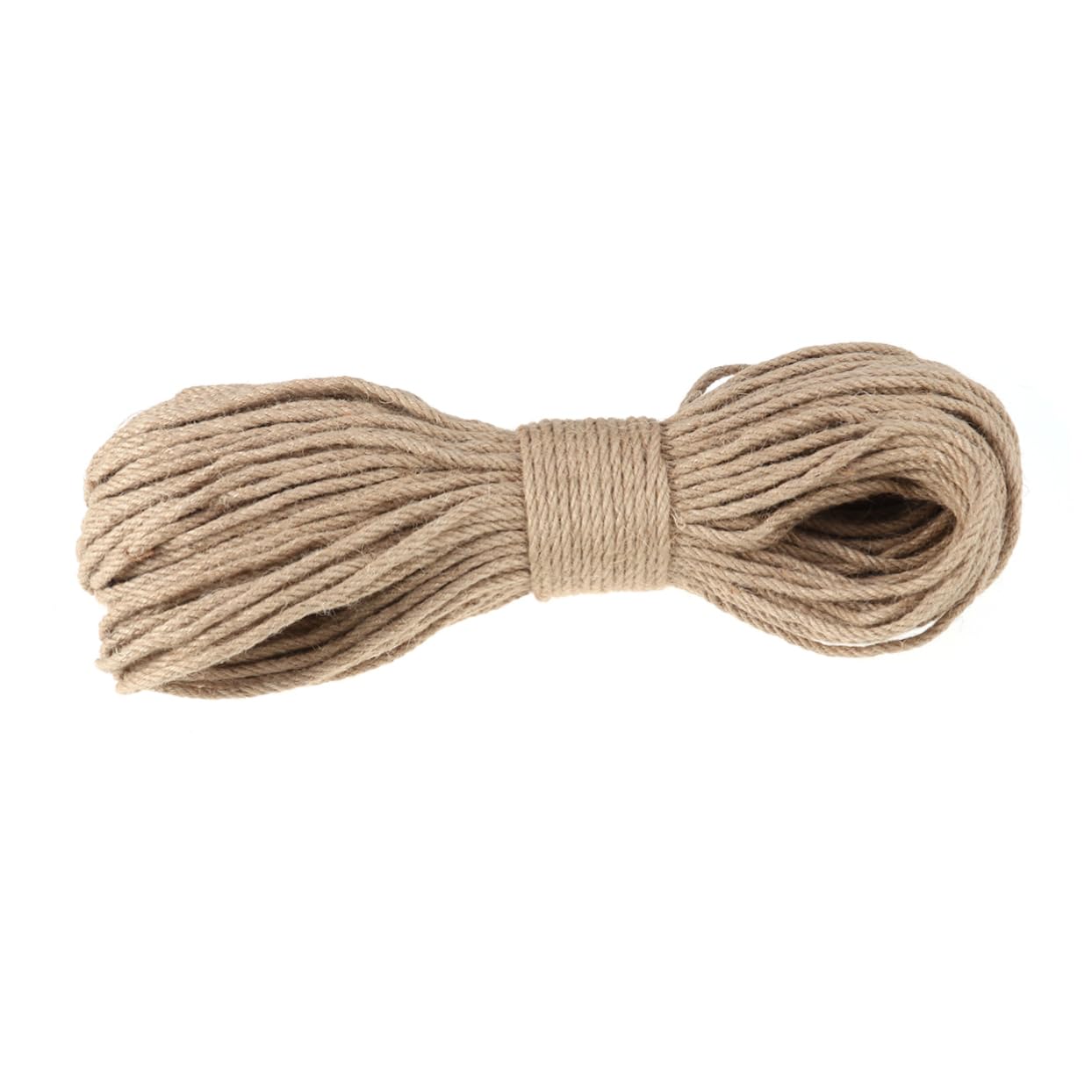 EXCEART Cordón de Yute Natural de Metros Hilo de Yute para Manualidades Decoración de Fiestas Cuerda de Jardinería