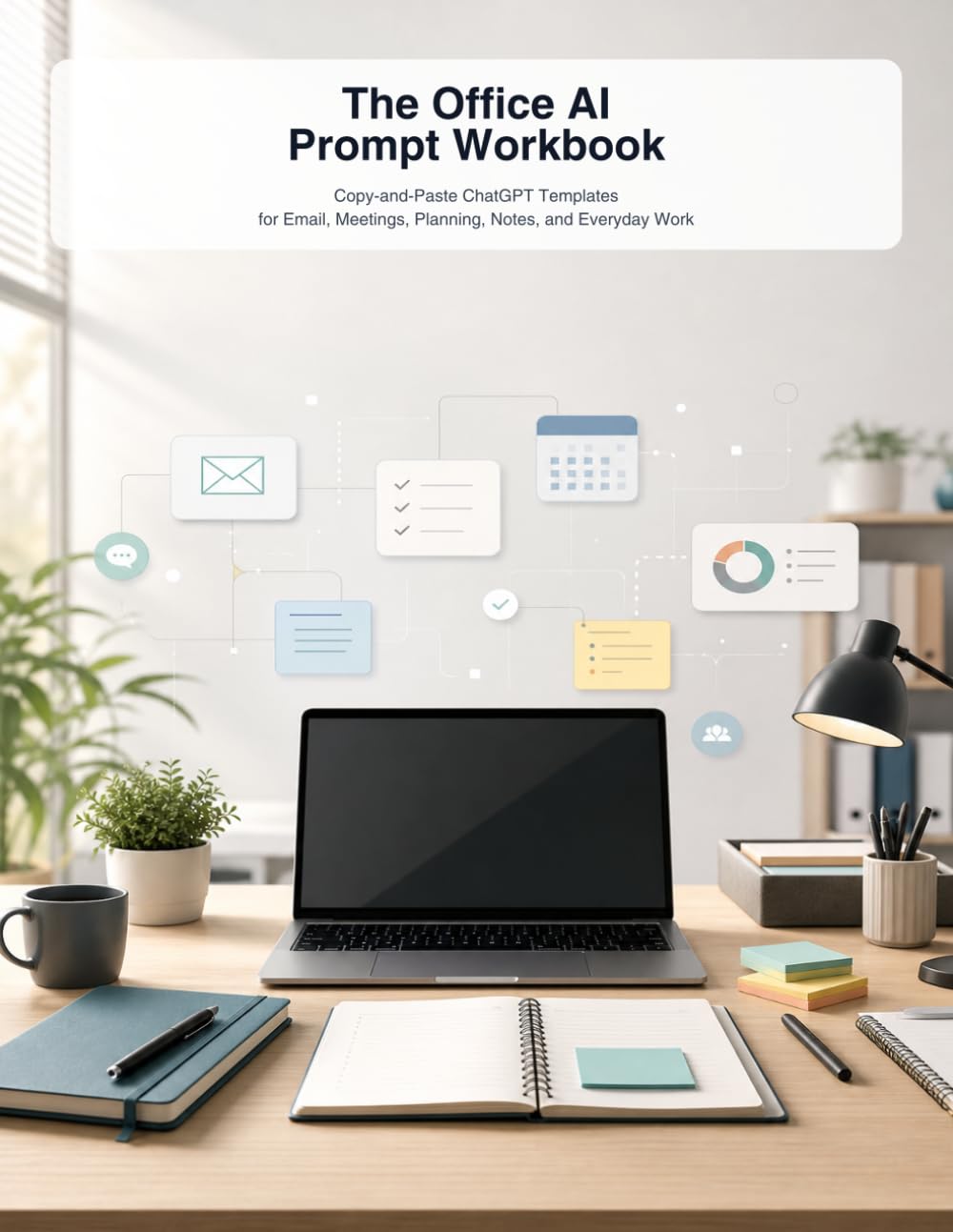 The Office AI Prompt Workbook: Copy-and-Paste ChatGPT Templates for Email, Meetings, Planning, Notes, and Everyday Work