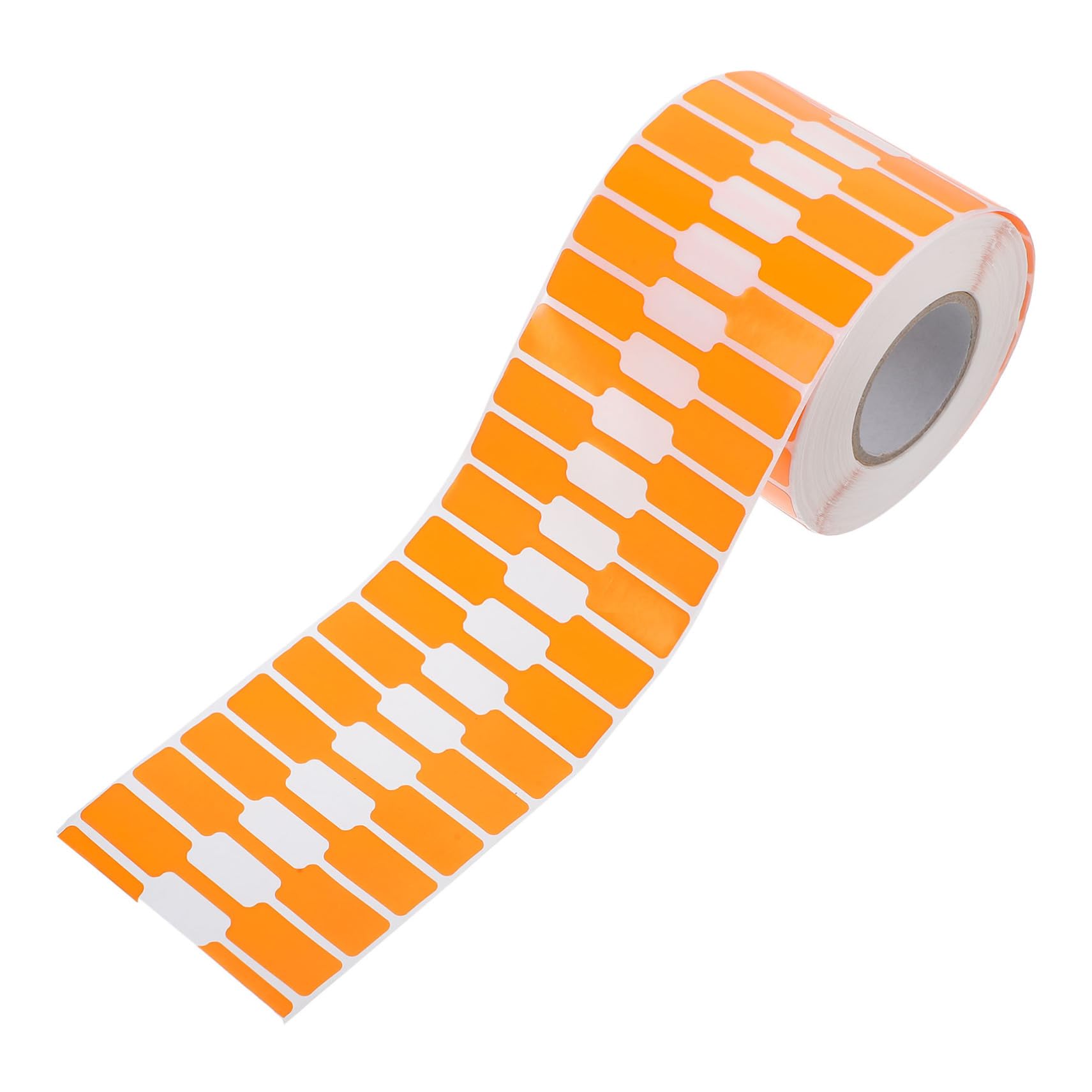 Gadpiparty 4 Sätze Schmucketiketten Schild Handgemacht Mit Farbig Schmuck Aufkleber Schmuckaufkleber Zum Klebeetikett Warenpreisaufkleber Preisetiketten Papier Orange 2000 Stück * 4