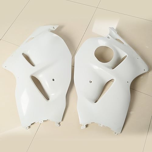 Miniatura 5 de XMT-MOTO Kit de carenado para Suzuki Hayabusa GSX1300R GSXR 1300 1997-2007, blanco sin pintar