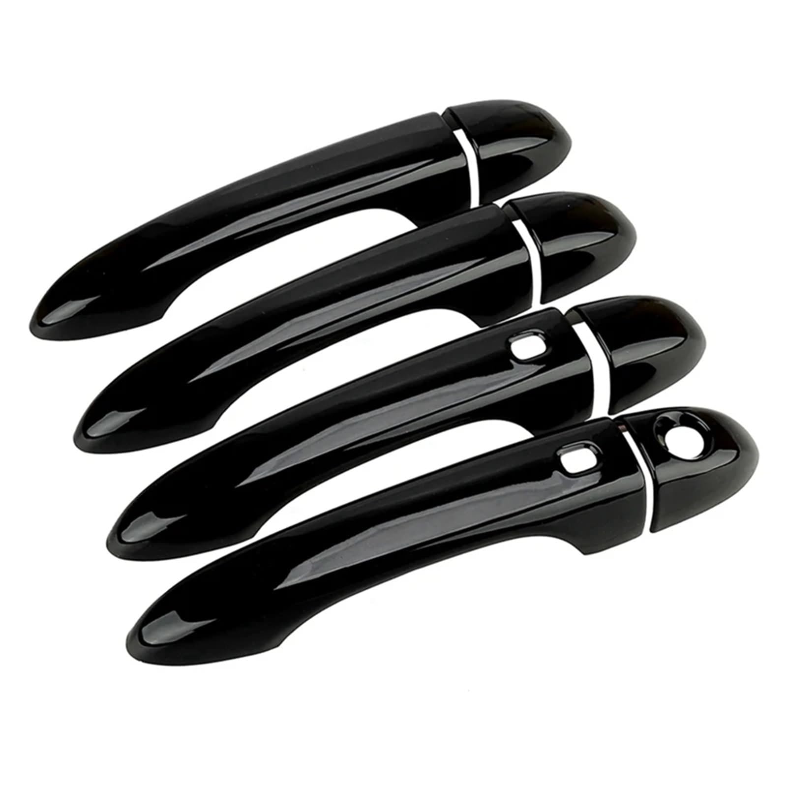 Rdwspli One Color Exterior Handle Shell Compatible With Maserati For Ghibli Sedan 2014 2015 2016-2023 1 Set Glossy Black For Smart Door Handle Cover Trim