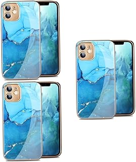 Hemobllo 3 Pçs Capa De Telefone De Mármore Capa Protetora De Telefone Capa De Telefone Protetora De Telefone Presente Decorar Concha De Vidro Da Moda Capa De Telefone Elegante