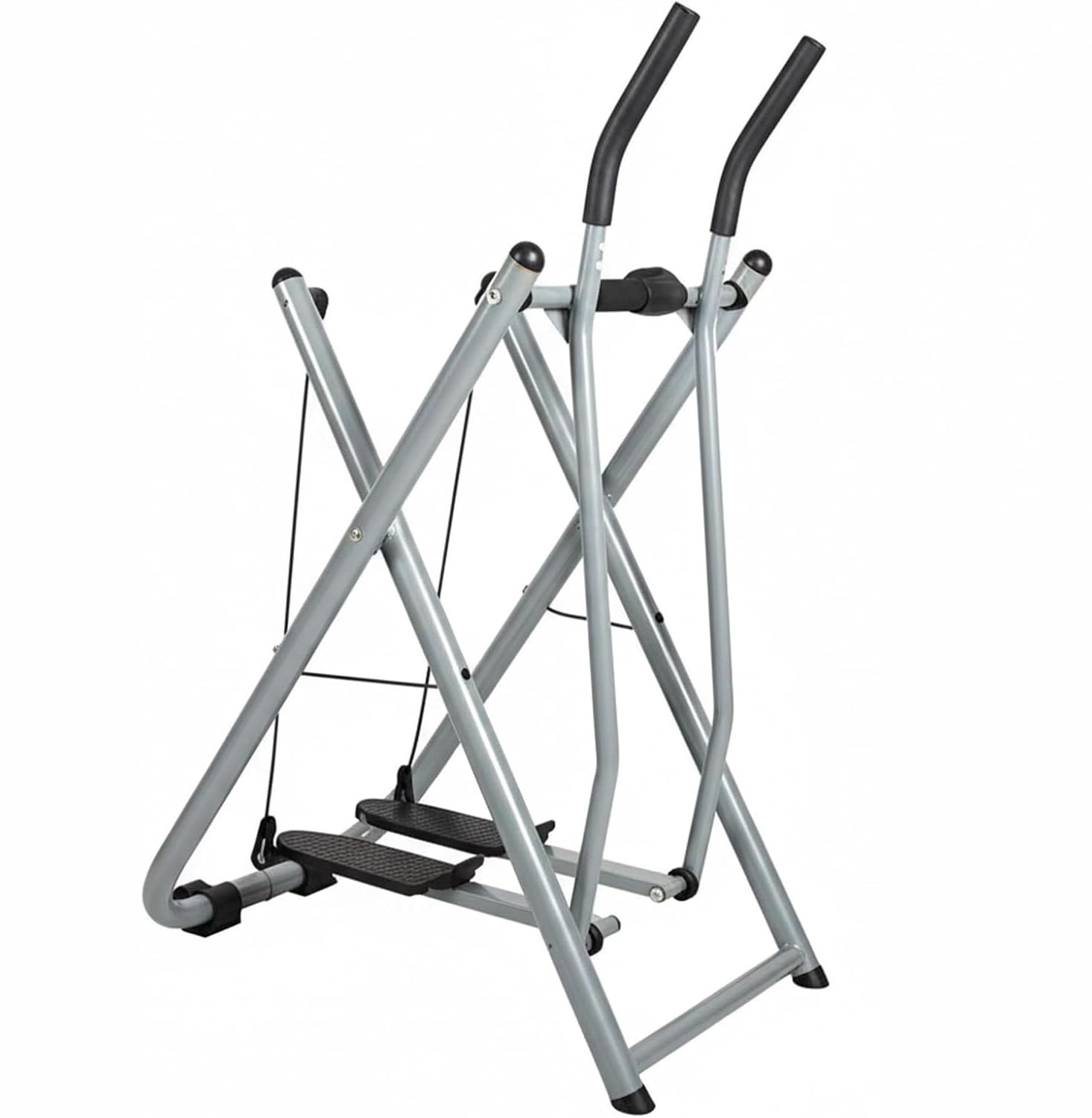 Air Walker Cross Trainer pieghevole – 2 in 1 portatile per esercizi a tutto il corpo, cyclette ellittica e cardio a basso impatto, per casa palestra e ufficio fitness