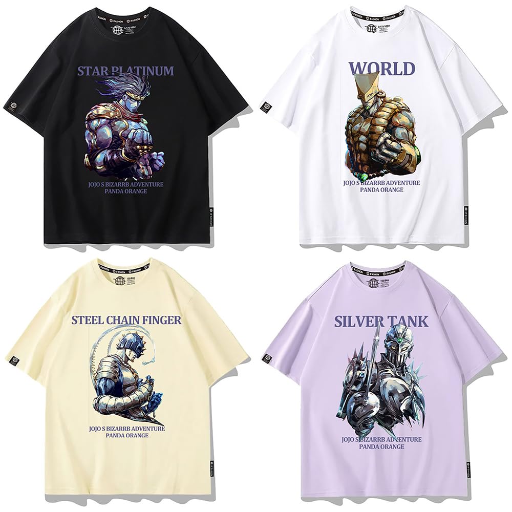 ジョジョ　シルバーチャリオッツ　tシャツ　入手困難 2025年最新】シルバーチャリオッツ tシャツの人気アイテム - メルカリ