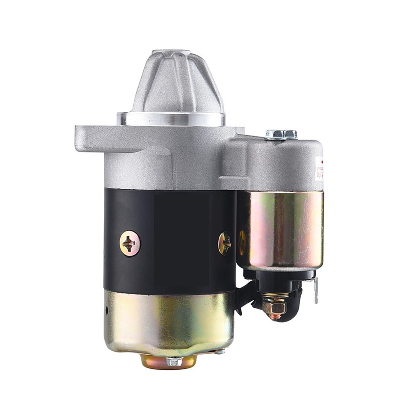Dieselmotor-Startpumpe, elektrischer Starter-Generator-Satz, 12 V, 1,2 kW, QD114A Y (Size : Small, Color : Forward)