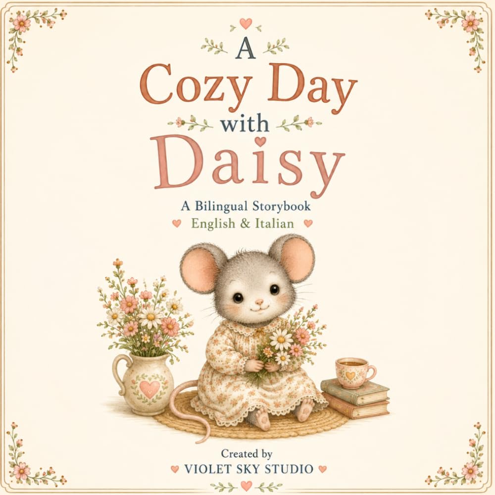 A Cozy Day with Daisy: A Bilingual Storybook in English & Italian for Children Ages 2–6